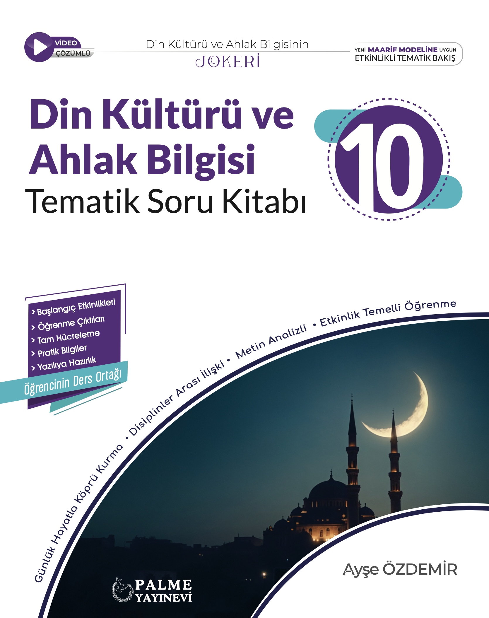 10. Sınıf Joker Din Kültürü ve Ahlak Bilgisi Tematik Soru Kitabı kapak görseli